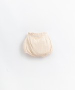 Puffy shorts in organic cotton | Basketry