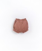 Pantalones cortos de lino con cinturón elástico | Basketry
