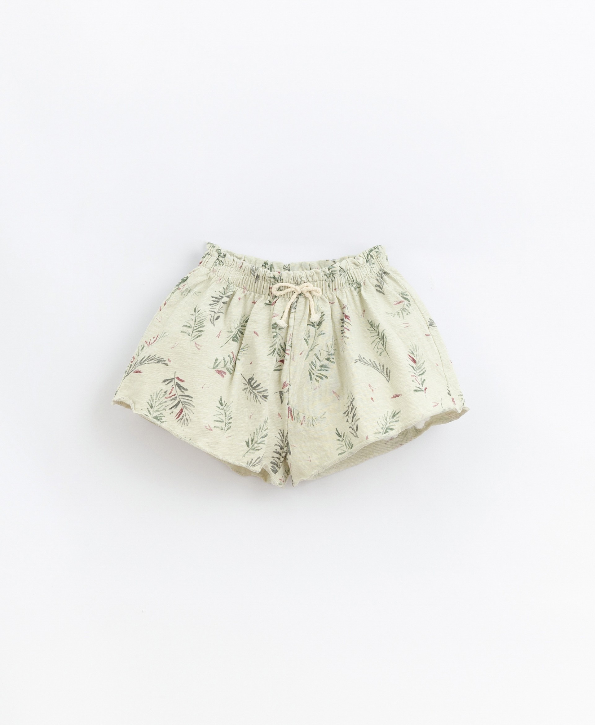 Shorts in printed organic cotton | Basketry