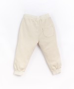 Pants in jersey of natural fibers | Basketry