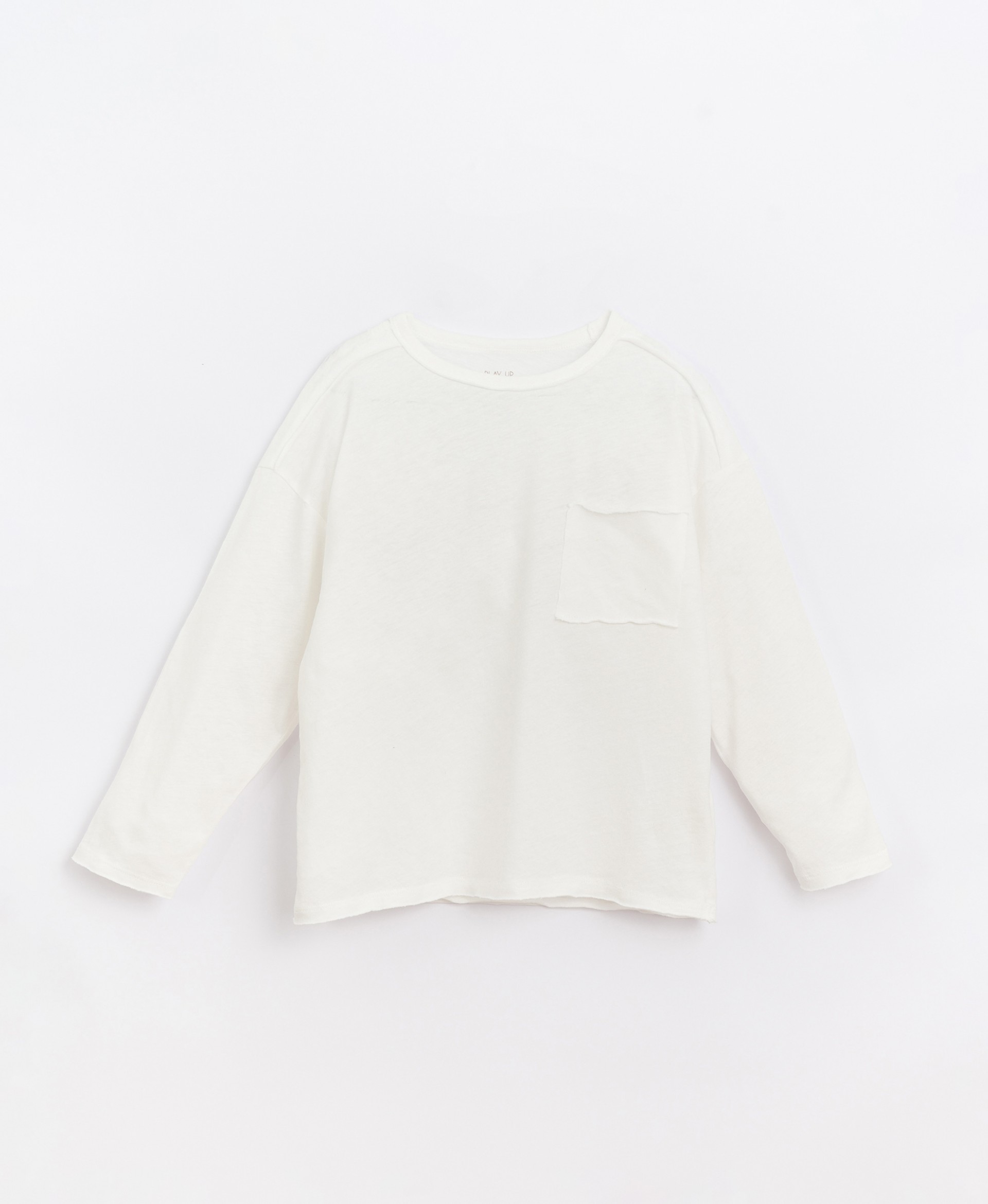 T-shirt em mistura de algodão orgânico e algodão | Basketry