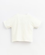 T-shirt en mélange de coton biologique et de lin | Basketry