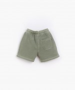 Pantalones cortos de punto con fibras naturales | Basketry