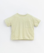 T-shirt with a breast pocket | Basketry