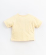 Camiseta en algodón orgánico y lino | Basketry 