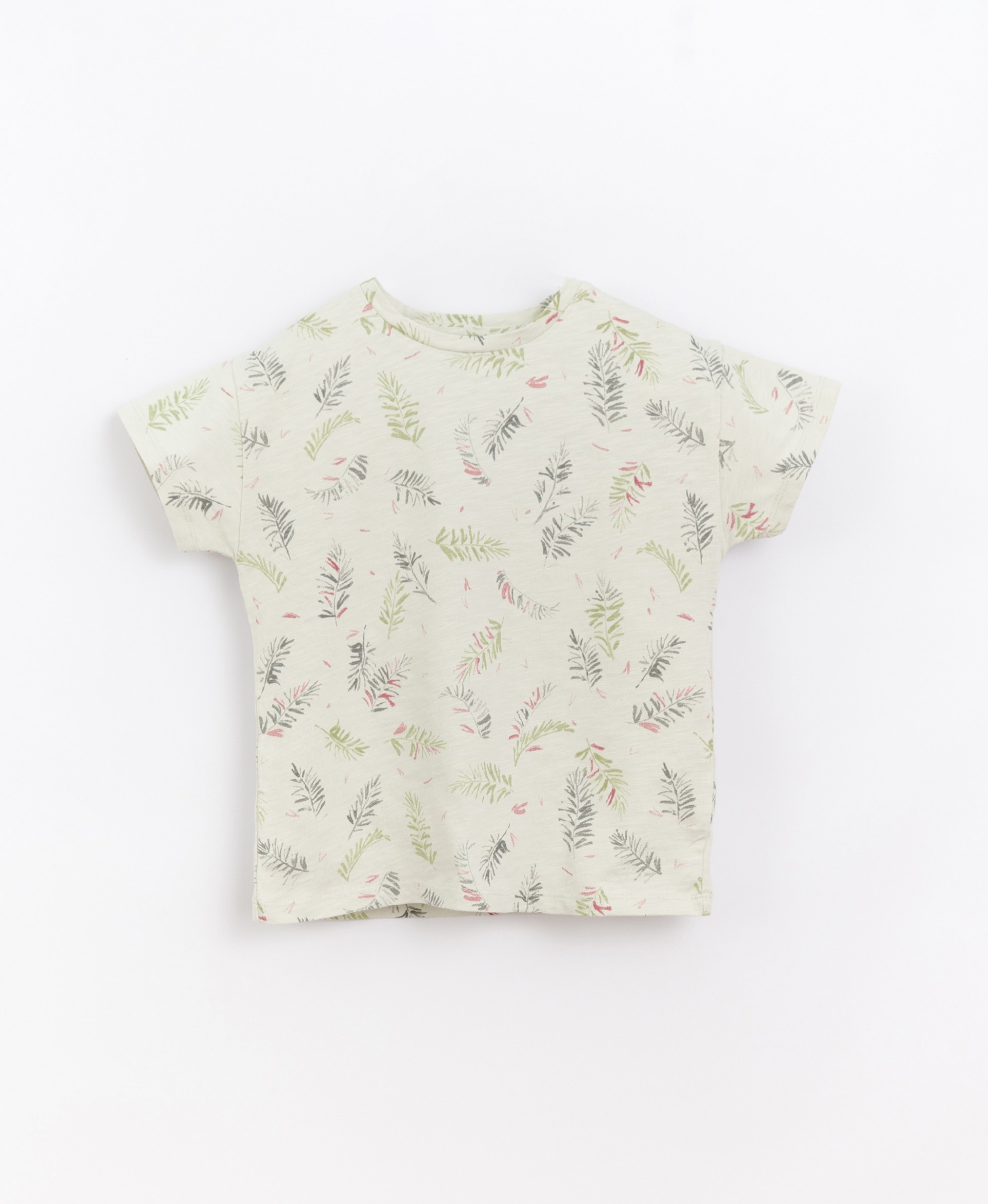 T-shirt em algodão orgânico com estampado| Basketry