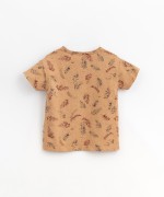 Camiseta de algodón orgánico con estampado| Basketry 