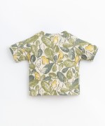 T-shirt with parakeet print | Basketry