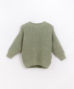Knitted sweater | Basketry