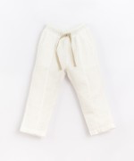 Pantalon en tissu de lin | Basketry