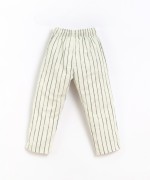 Pantalon rayé avec poches | Basketry