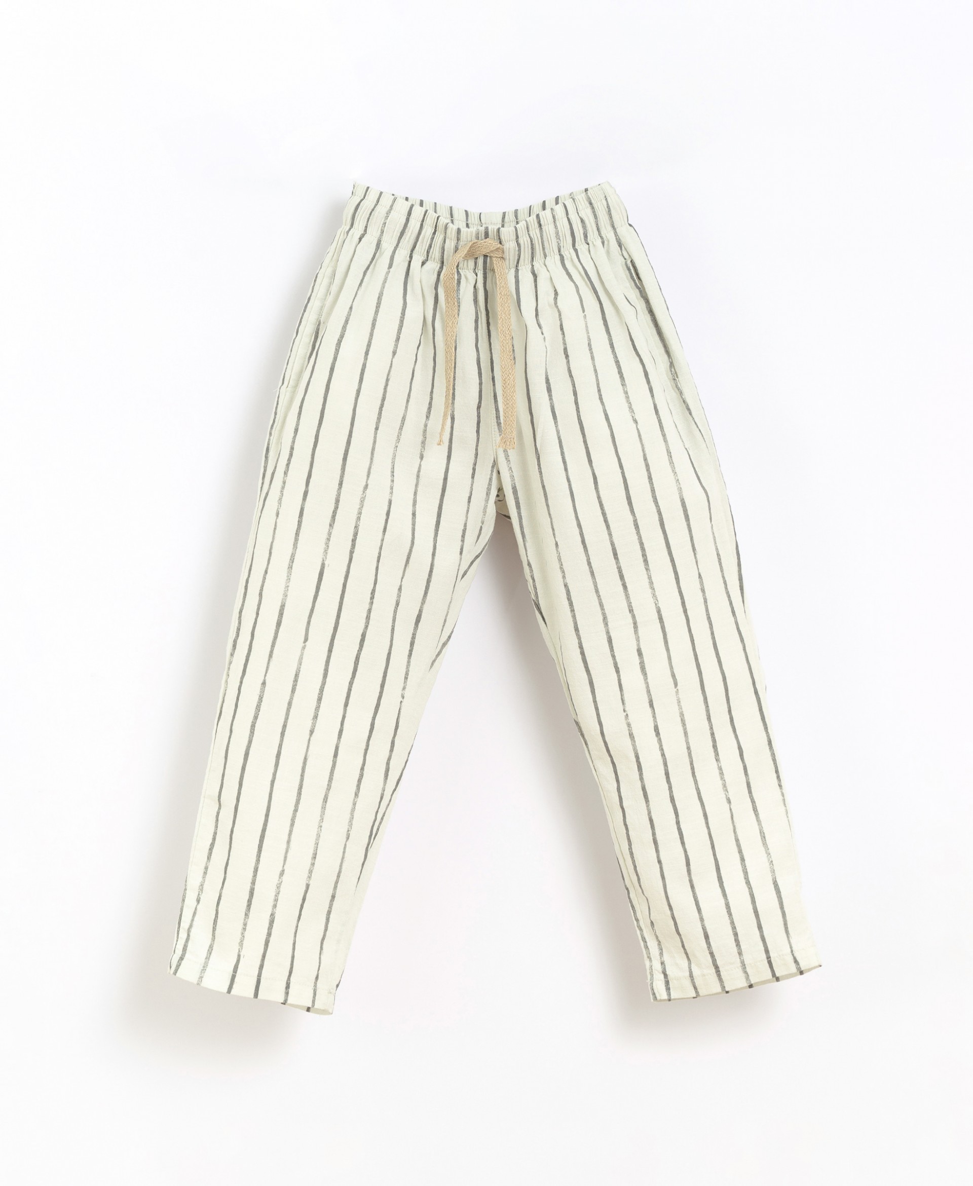 Pantalon rayé avec poches | Basketry