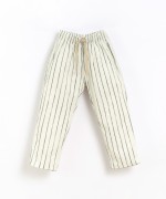 Striped pants with pockets | Basketry