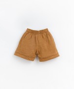 Shorts with detailed in-set | Basketry