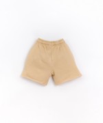 Shorts in blend of organic cotton and cotton | Basketry