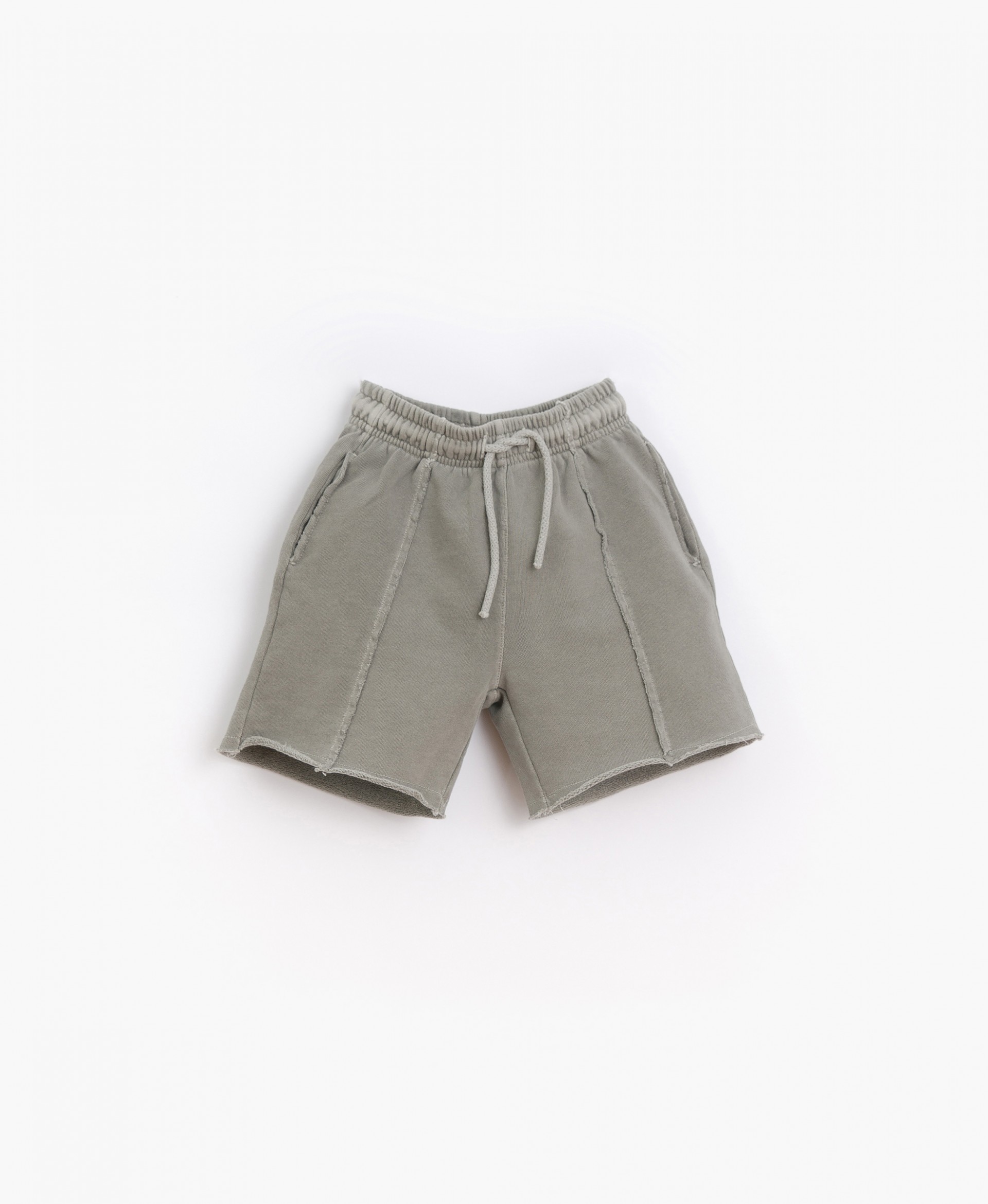 Shorts in blend of organic cotton and cotton | Basketry