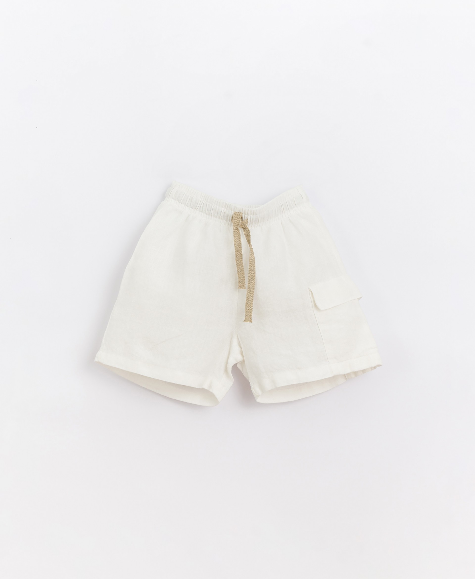 Pantalones cortos de lino con bolsillo | Basketry