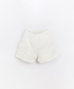 Linen shorts with pocket | Basketry