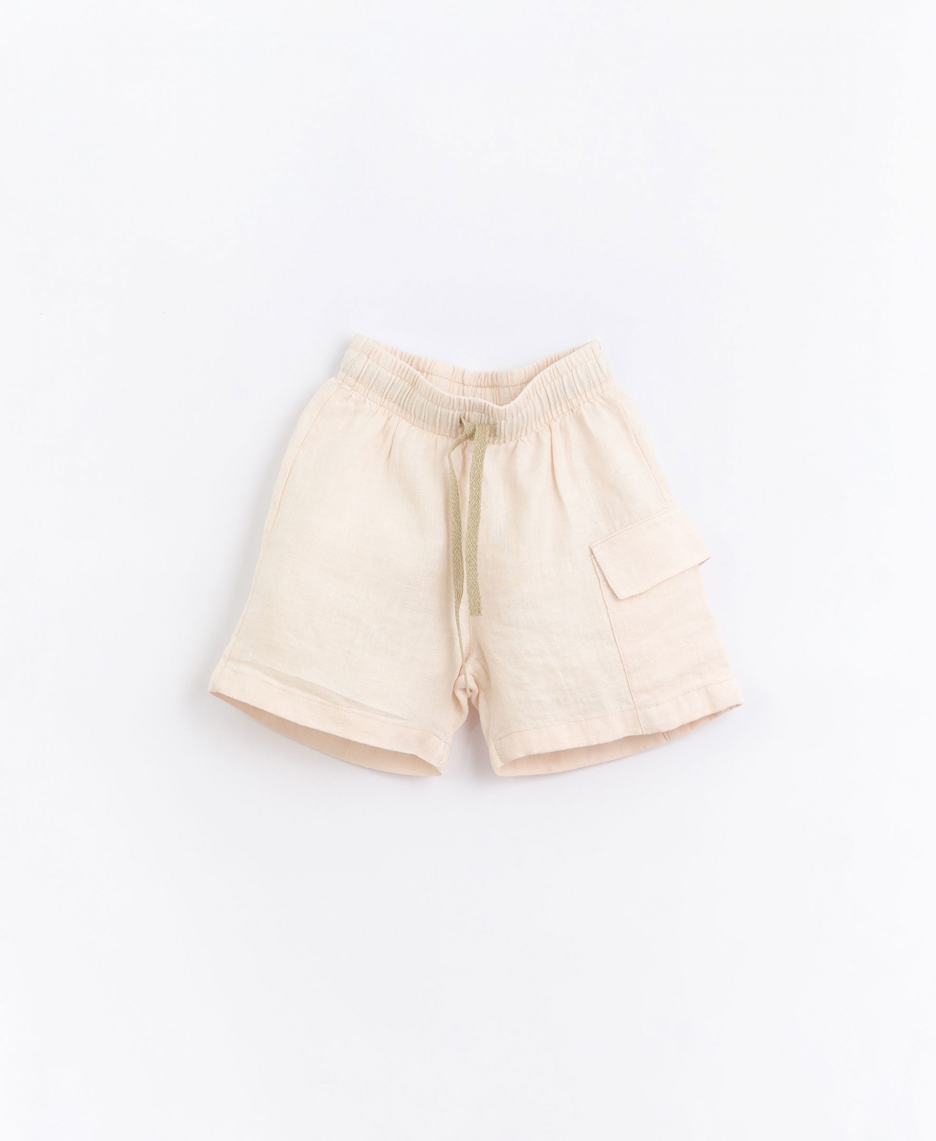 Pantalones cortos de lino con bolsillo | Basketry