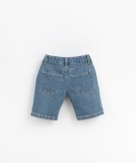 Pantaloncini di jeans di cotone| Basketry
