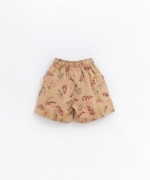 Pantalones cortos con estampado de pinos | Basketry