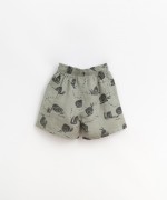 Shorts in snail print | Basketry