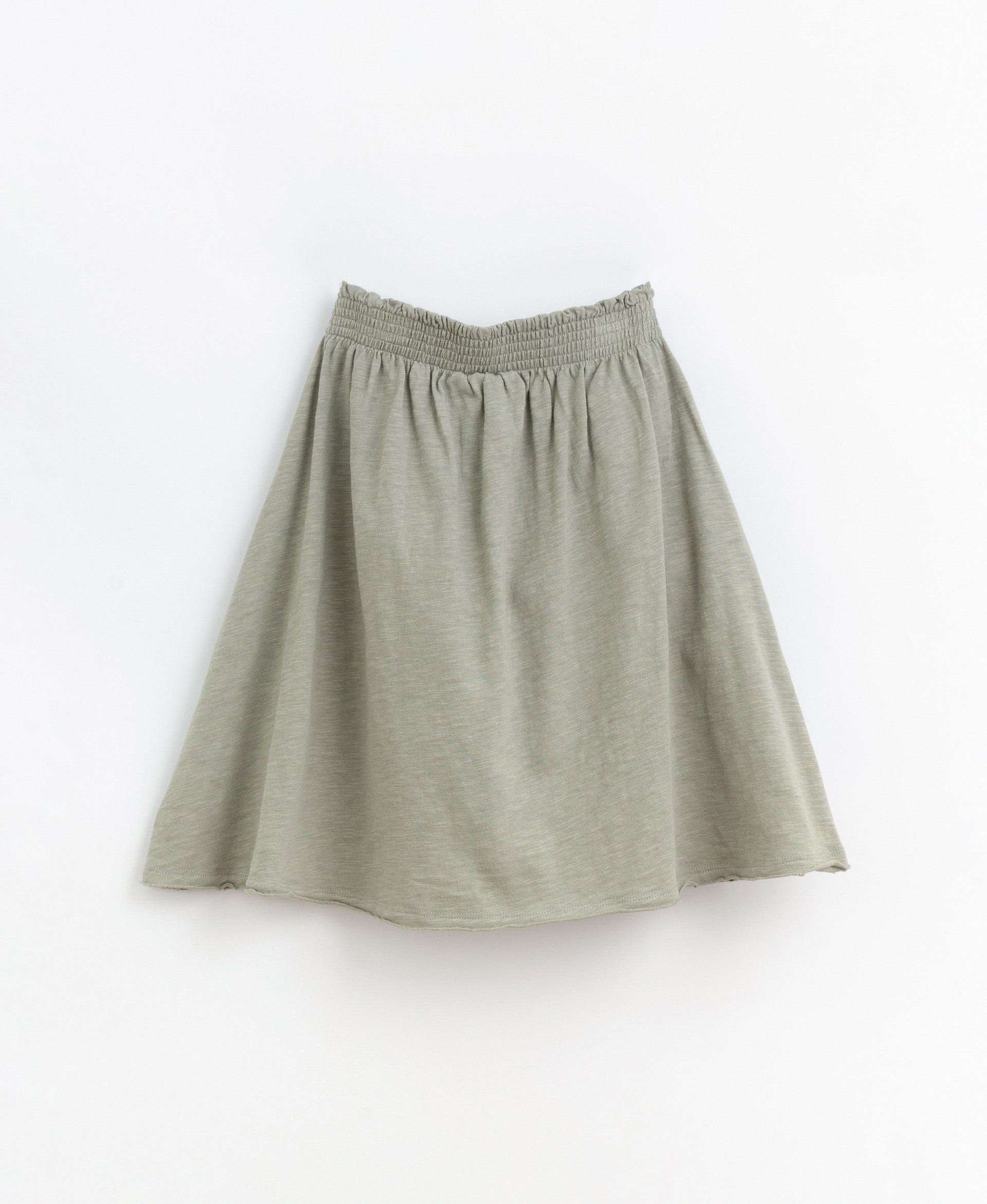 Skirt in organic cotton jersey | Basketry