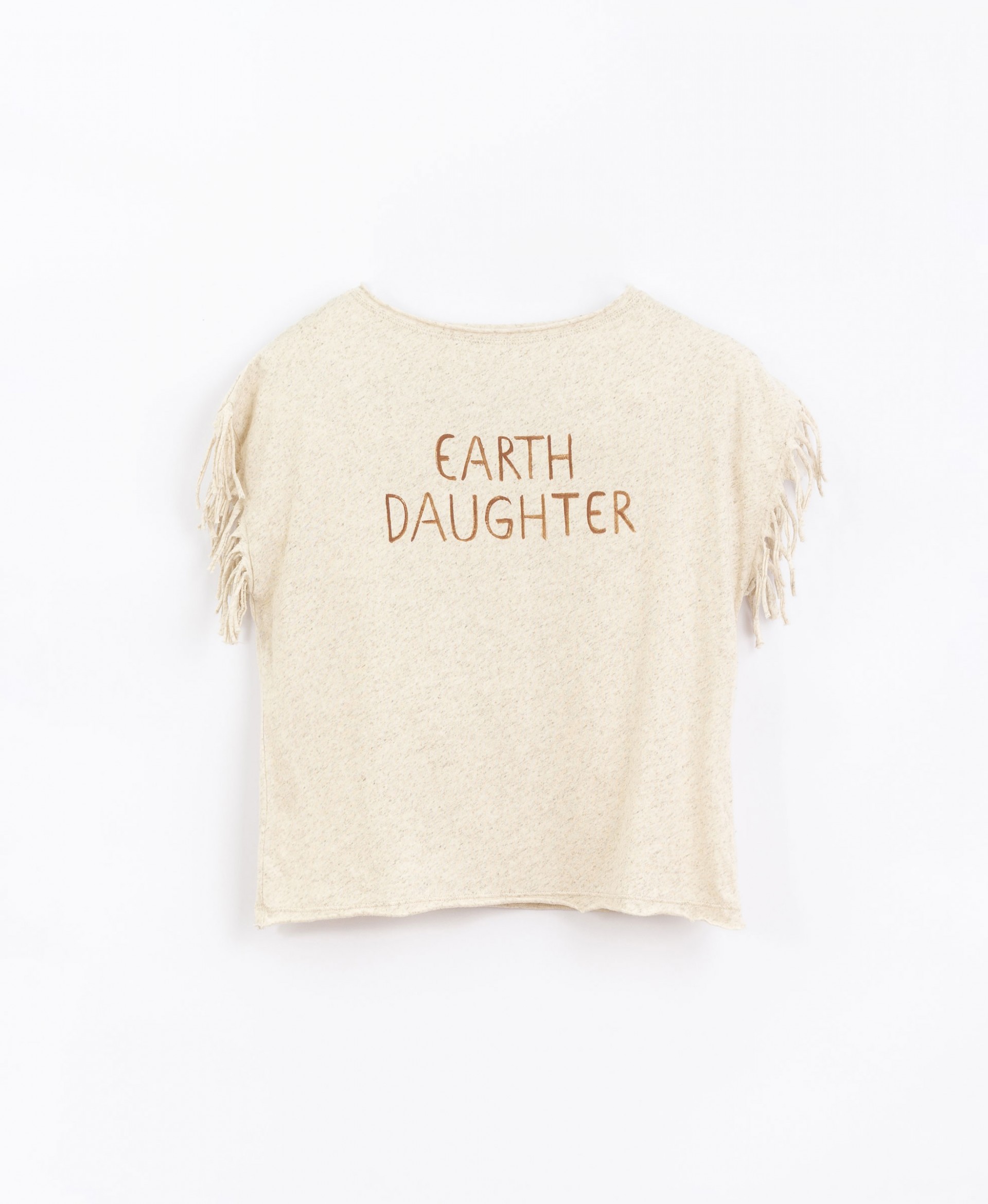 T-shirt in blend of organic cotton and hemp | Basketry