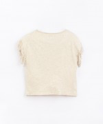 Camiseta de mezcla de algodón orgánico y cáñamo| Basketry