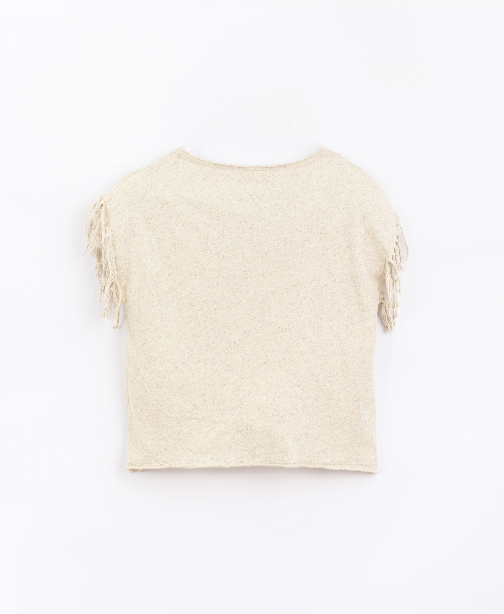 T-shirt in blend of organic cotton and hemp | Basketry