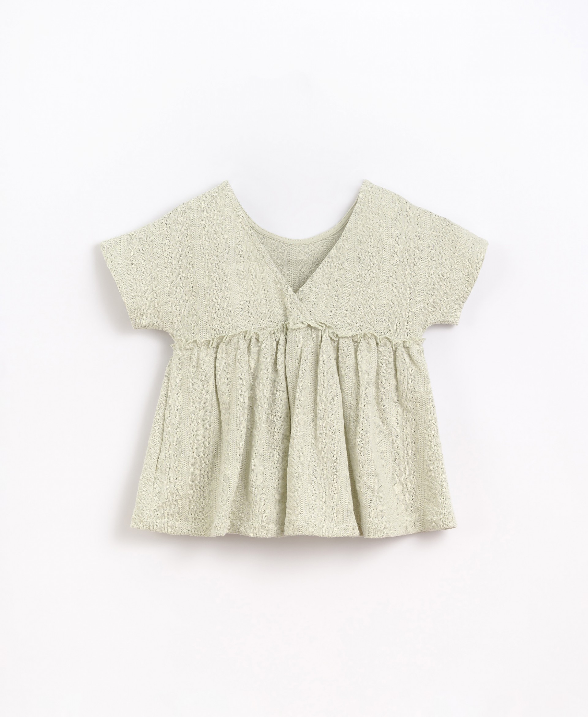 Tunic with ruffle detail | Basketry