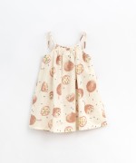 Dress in passion fruit print | Basketry