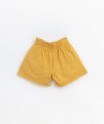 Shorts with decorative drawstring | Basketry