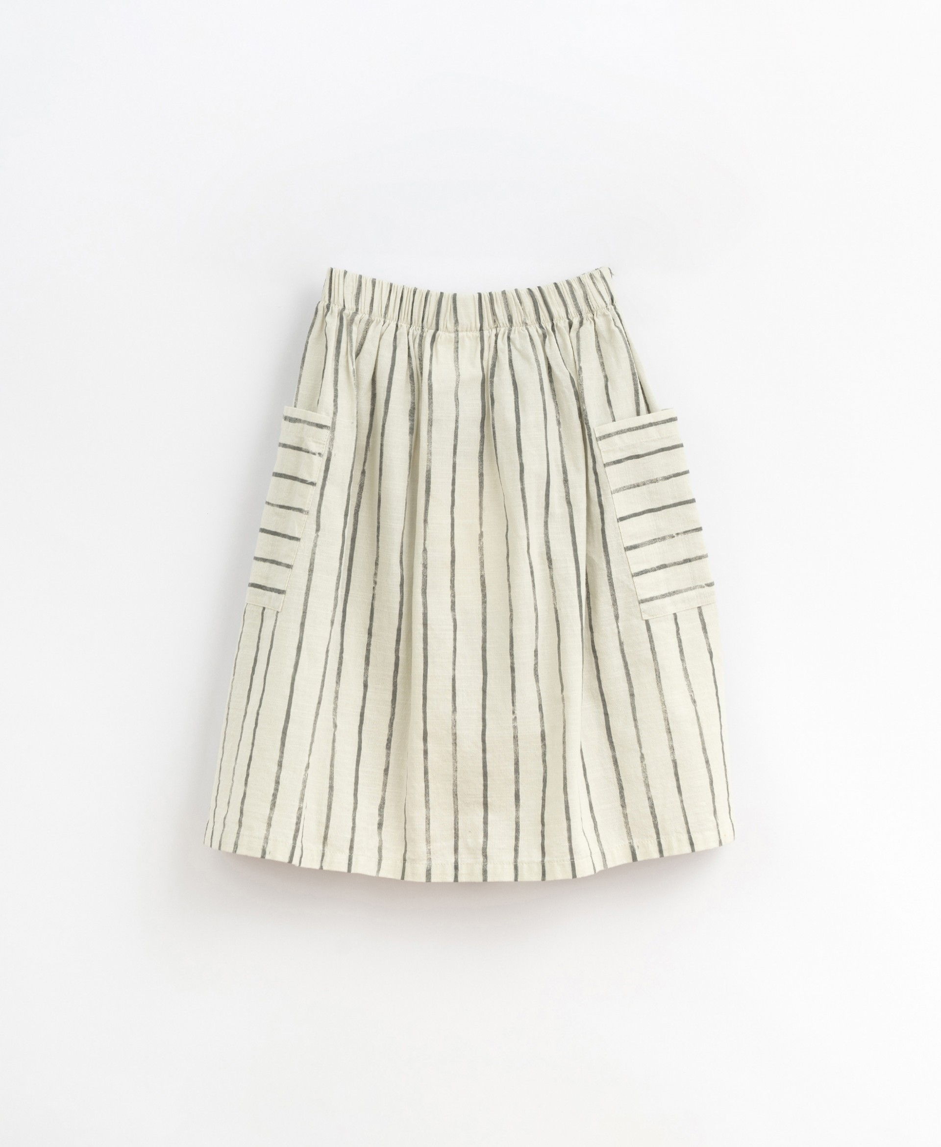 Falda de tela con bolsillos laterales | Basketry