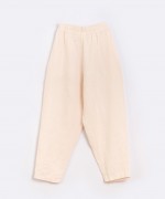 Pantalones de lino con cintura elástica | Basketry