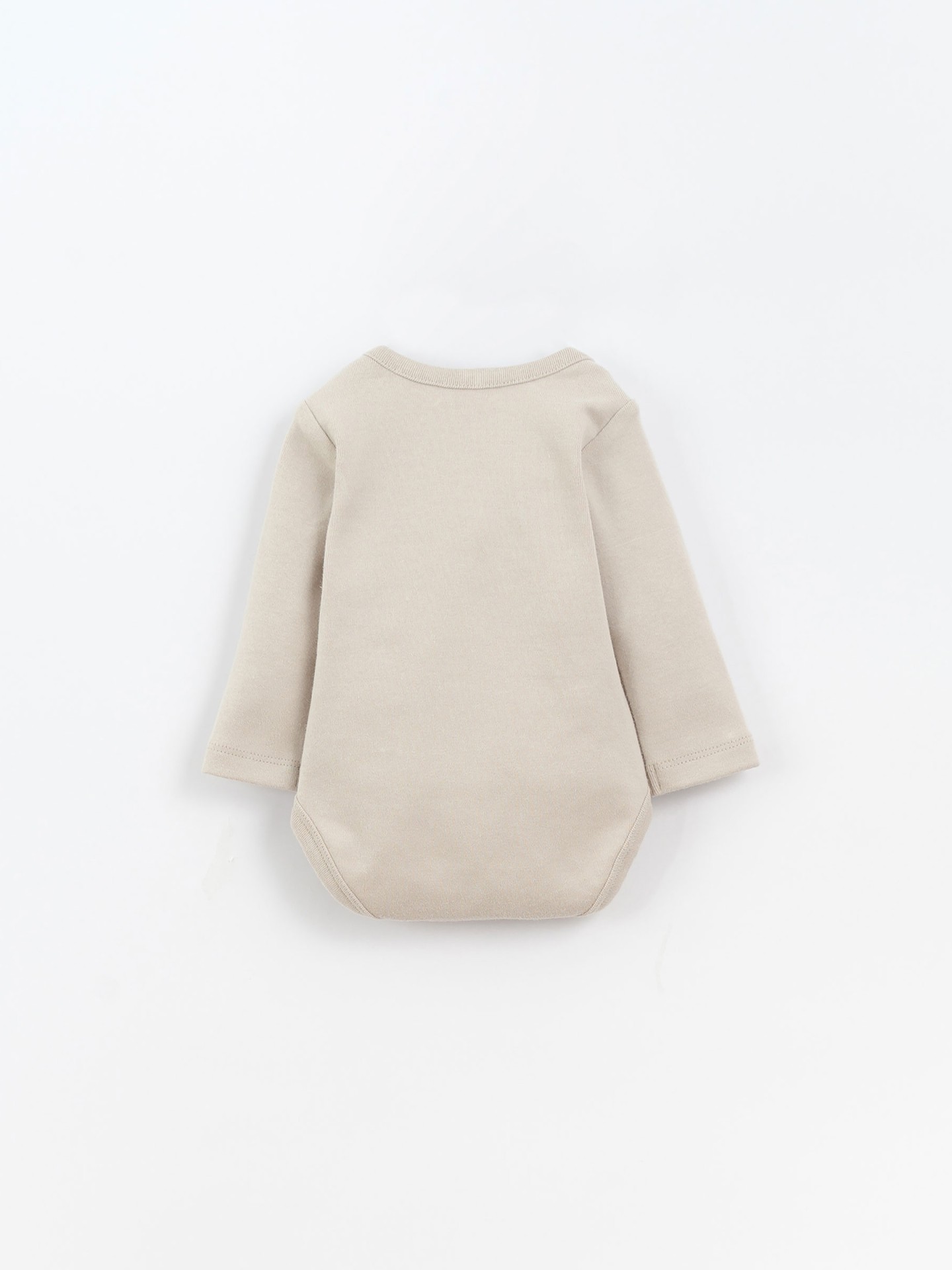 Body mistura de algodão orgânico e algodão reciclado