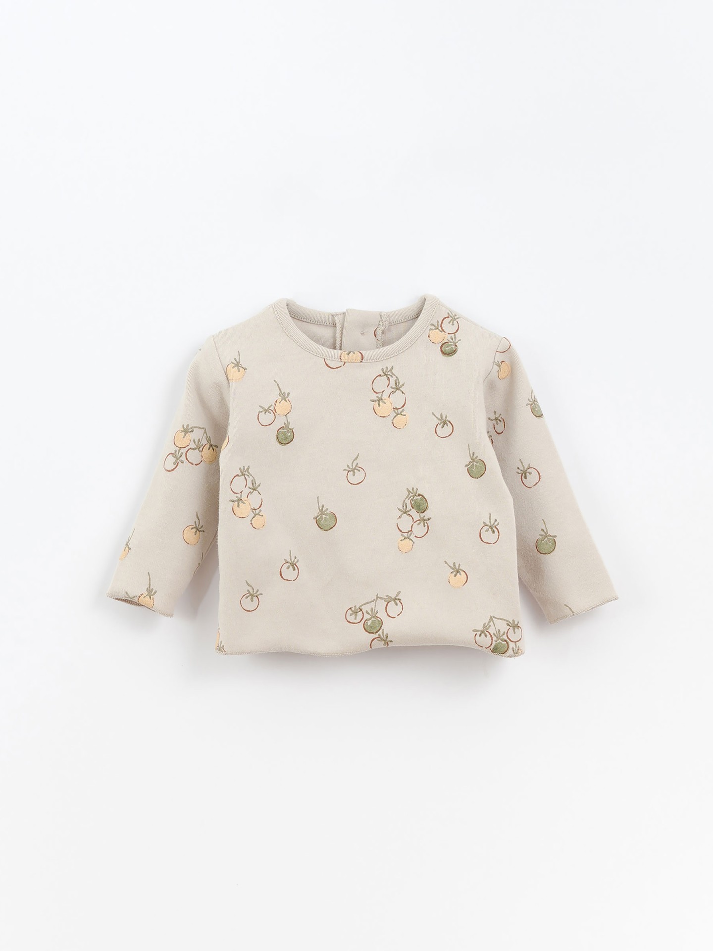 Camiseta con estampado de tomates