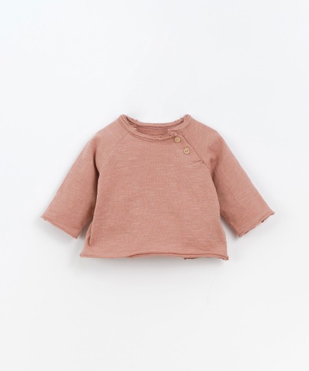 Camiseta mezcla de algodón orgánico y algodão