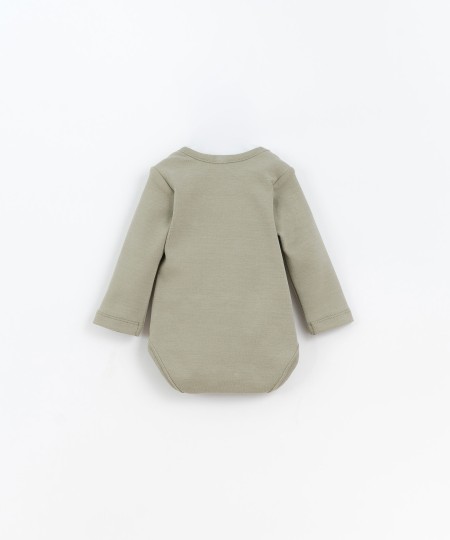 Body in mixture of organic cotton and recycled cotton