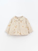 Cloth skirt with twings print