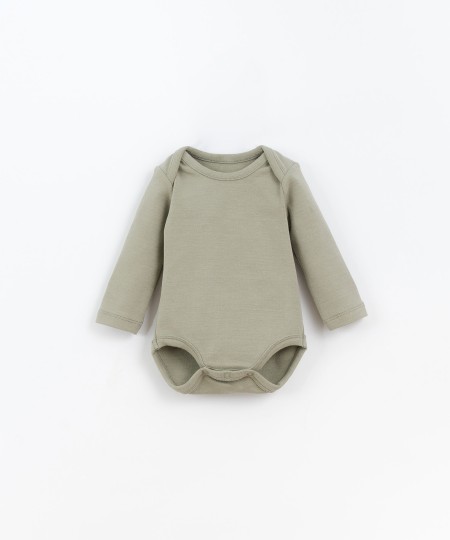 Body in mixture of organic cotton and recycled cotton