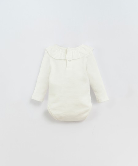 Body avec col en tissu