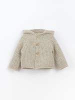 Cardigan en tricot à capuche Cardigan en tricot à capuche