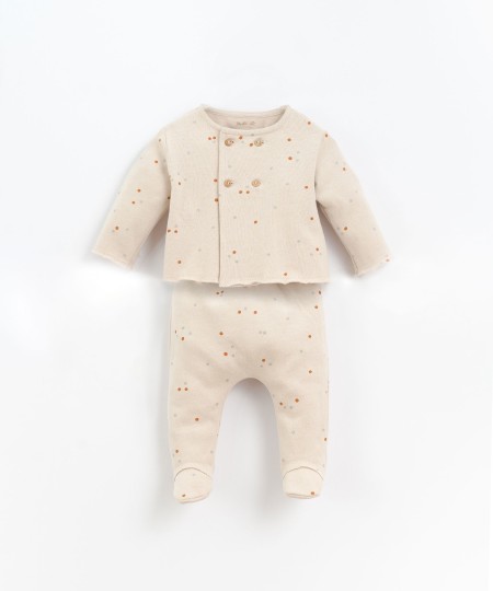 Conjunto jersey y pantal�n con estampado