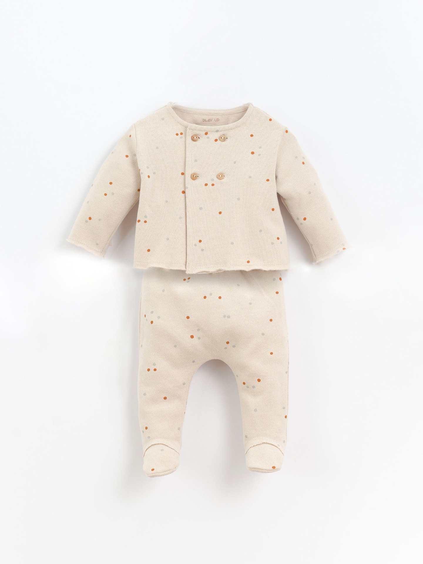 Ensemble pull et pantalon imprim?