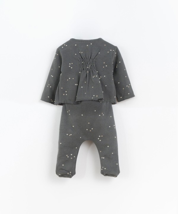 Conjunto jersey y pantalón con estampado