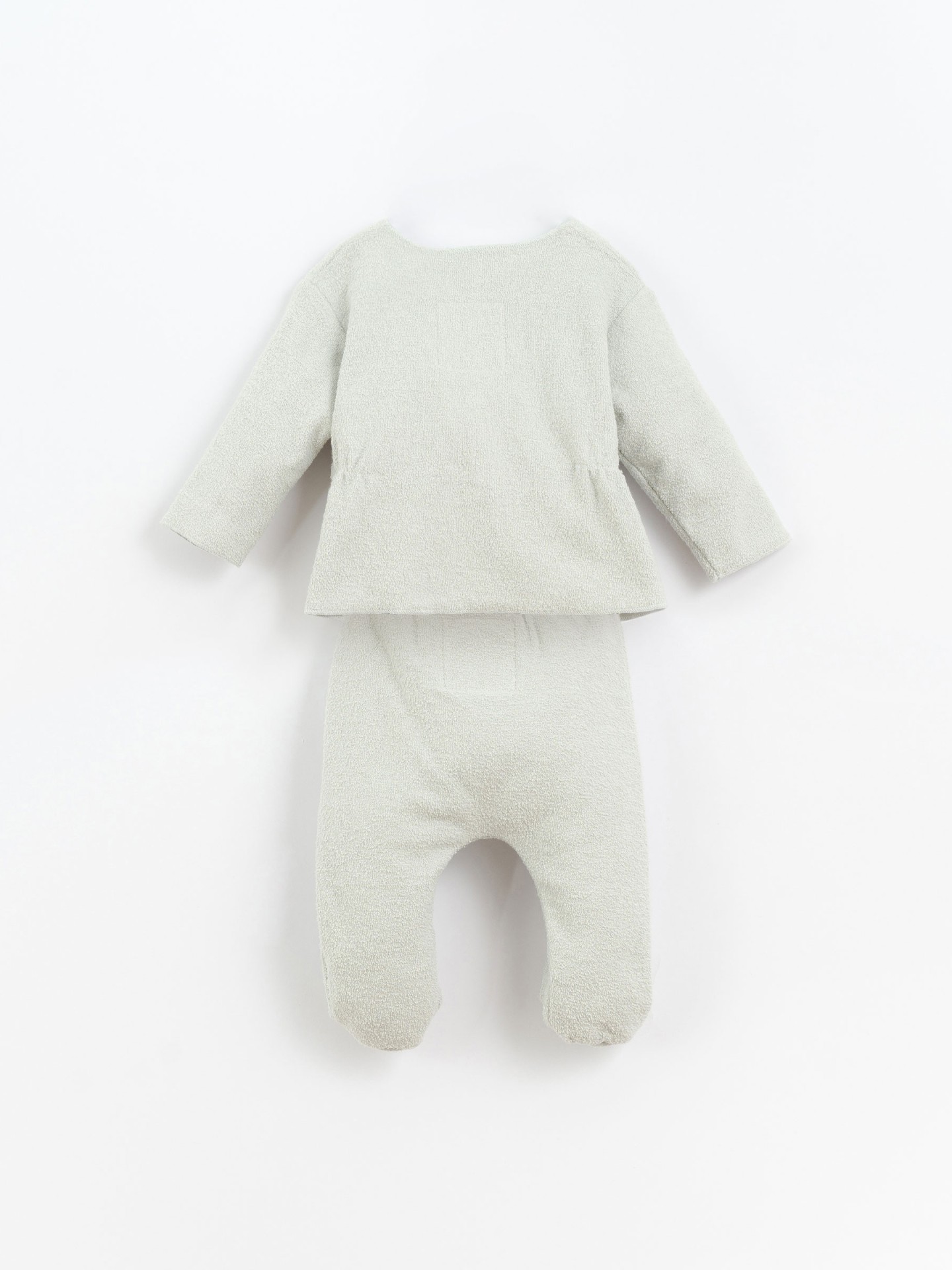 Completo golfino e pantaloni in peluche