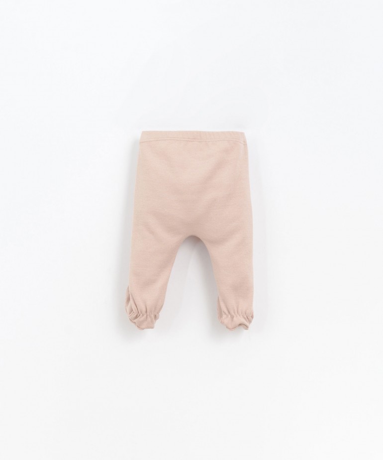 Leggings con estampado localizado