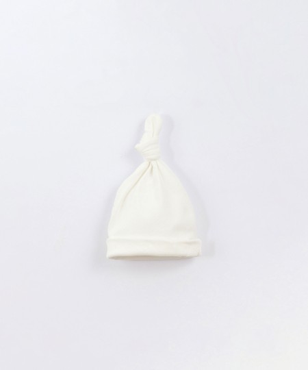 Beanie in mixture of organic cotton and recycled cotton