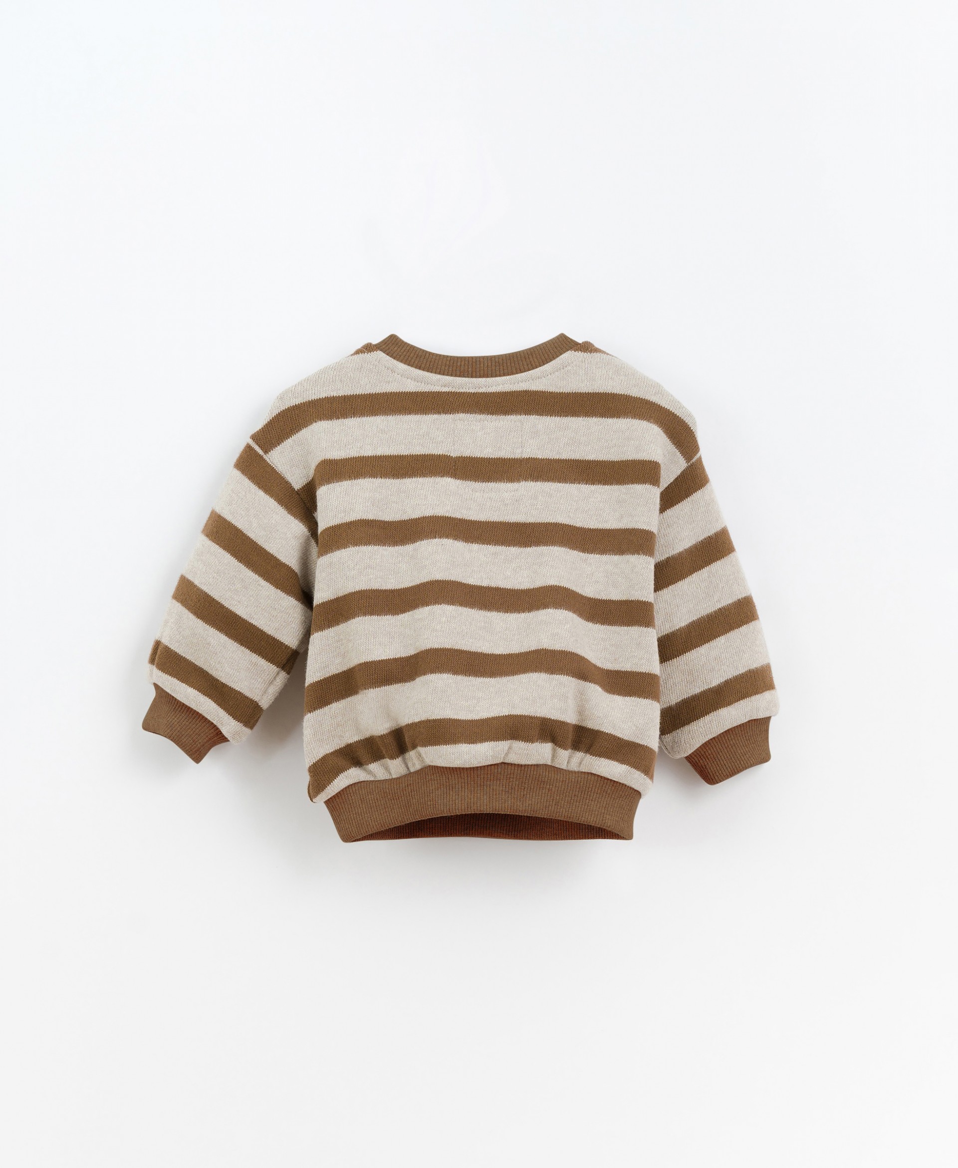 Striped jersey with fleece on the inside | Culinary